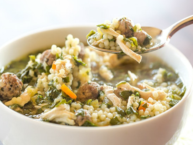 Italian Wedding Soup (Lunch) – Untamed Chef